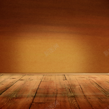棕色木板纹理质感平面广告背景