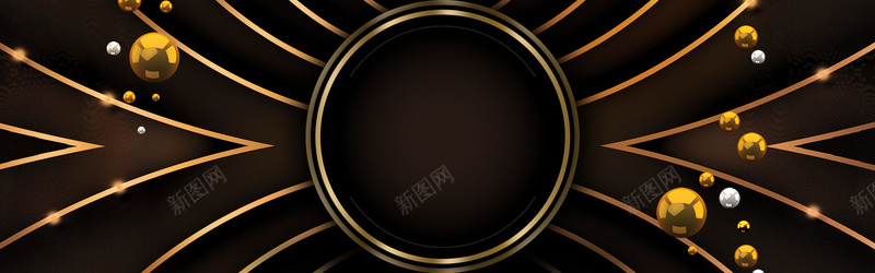 黑金酷炫大气bannerpsd设计背景_88icon https://88icon.com 亮光 大气 炫光 酷炫 金光 金粉 金色元素 高端 黑色 黑金