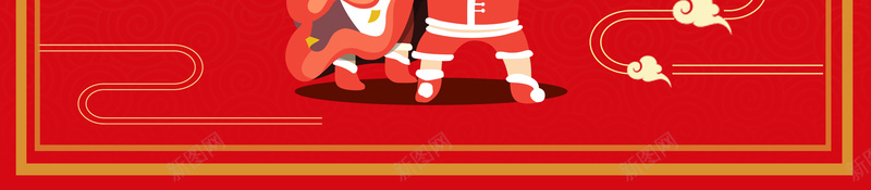 2018年狗年红色中国风元旦快乐促销宣传psd设计背景_88icon https://88icon.com 2018 元旦快乐 吉犬贺岁 天狗保平安 新年快乐 狗年 狗年吉祥 狗年年会 狗年行大运 舞狮