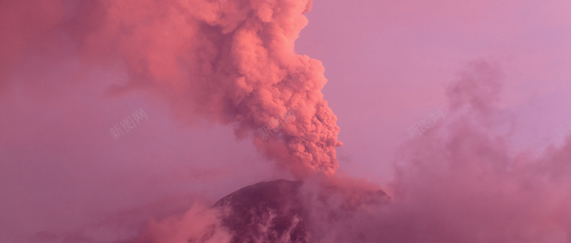 火山背景摄影图片