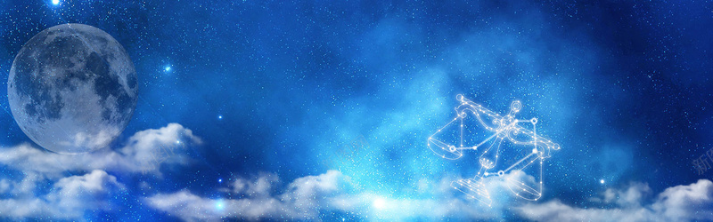 天秤座手链淘宝蓝色海报背景psd设计背景_88icon https://88icon.com 宇宙 手串 手链 星座 星星 星空 星际 梦幻 浪漫 珠宝 神秘 科幻