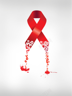 创意预防艾滋病公益海报背景背景