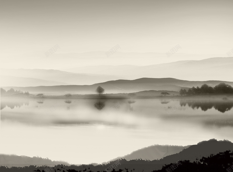 水墨画企业文化背景psd设计背景_88icon https://88icon.com 企业文化背景 山水 水墨画 水墨画背景 素色 背景