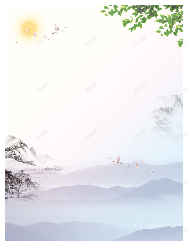 灰色淡雅水墨清明节背景jpg设计背景_88icon https://88icon.com 山水画海报 春天 水墨 水墨画海报 海报 淡雅 清明节 清明节海报 灰色 绿叶 节日海报