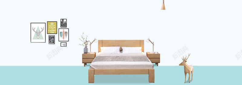 简约MUJI布艺沙发床大促小清新蓝色背景psd设计背景_88icon https://88icon.com 几何 家装海报 家装节 广告 房屋装修 温馨家居 素材 背景 装修建材 装修节 设计