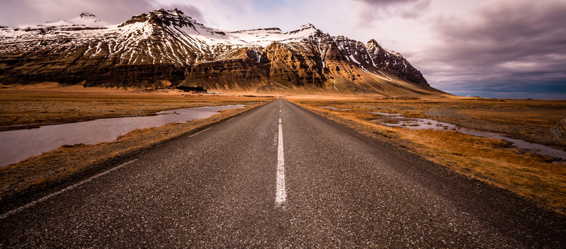 人生道路唯美浪漫幸福道路背景图摄影图片