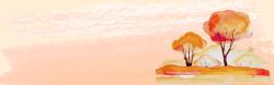 芒种海秋分节气水彩海报高清图片