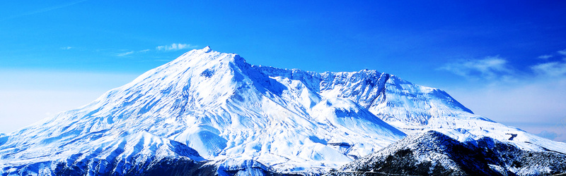 雪山风光背景psd_88icon https://88icon.com 天空实拍 摄影 景色 海报banner 蓝色天空 雪山 风景