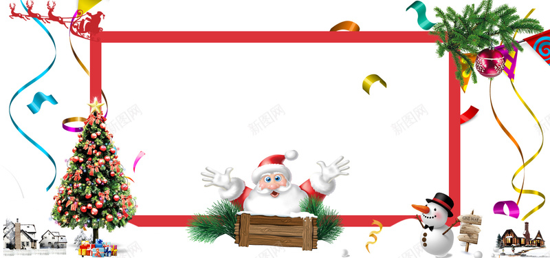圣诞节喜庆淘宝banner背景psd设计背景_88icon https://88icon.com 剪纸 圣诞树 圣诞球 圣诞老人 圣诞节 平安夜 挂饰 松枝 礼物 铃铛 雪人 雪地 驯鹿 麋鹿