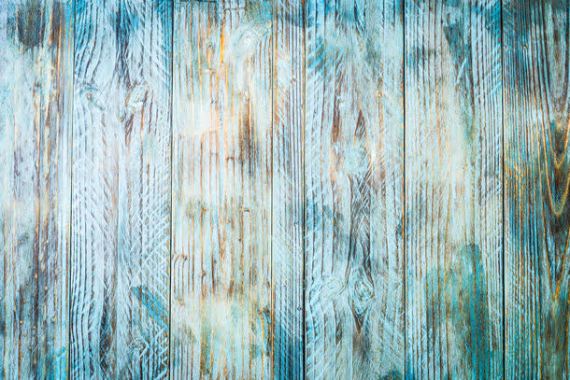 蓝色油漆木板背景背景