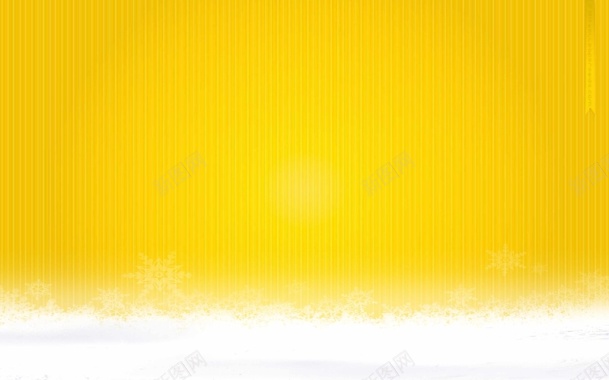 黄色质感雪景海报背景模板背景