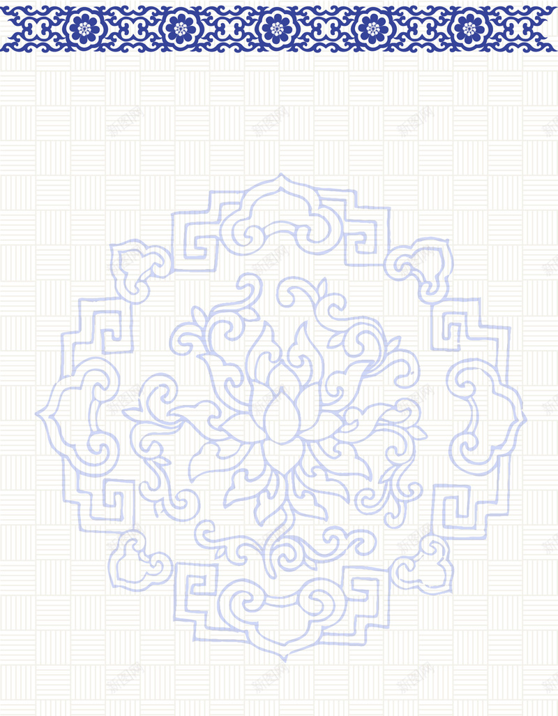 矢量古典青花瓷花纹背景jpg设计背景_88icon https://88icon.com 中国风 传统 传统底纹 古典花纹 古典边框 古风 复古 海报 花纹边框 蓝色 青瓷花纹 青色 青花瓷