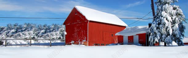 红色房子雪地jpg设计背景_88icon https://88icon.com 房子 红色 雪地