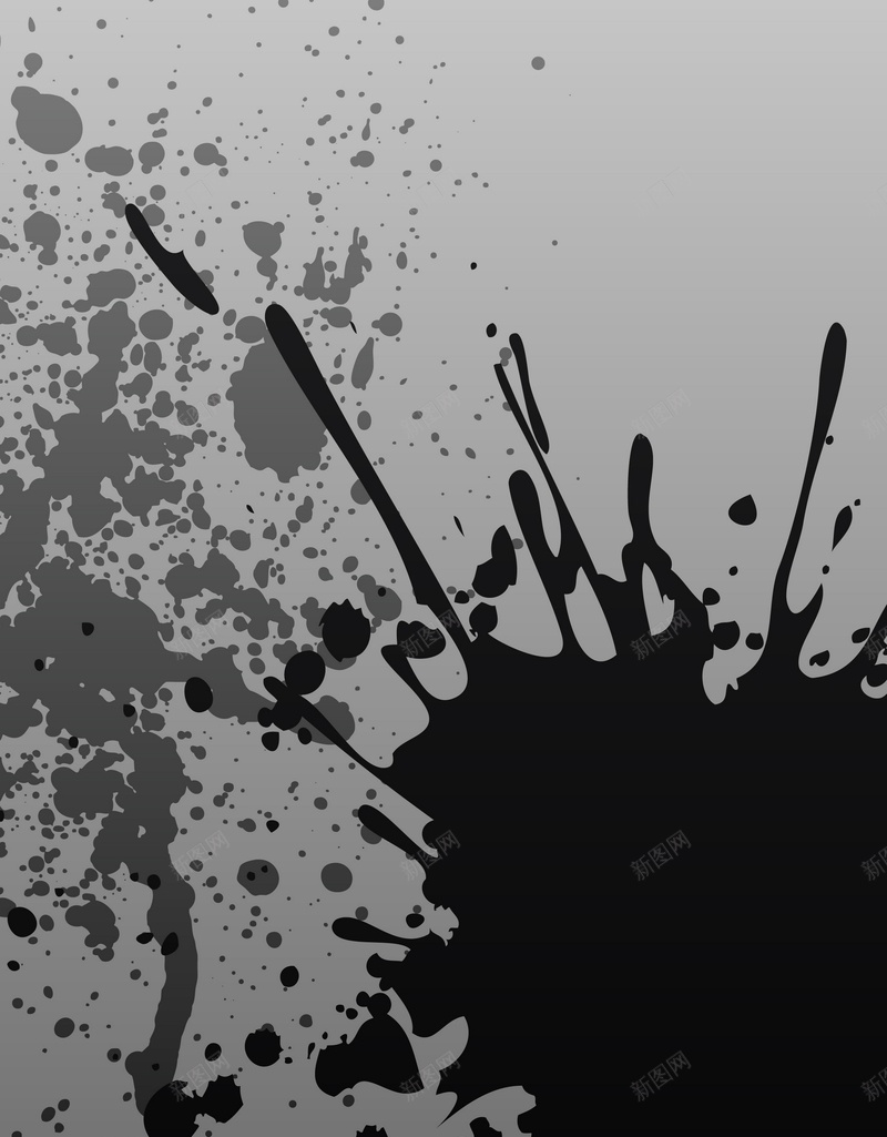 油漆喷溅矢量图ai设计背景_88icon https://88icon.com 喷溅 墨水 水墨 水彩 油墨 油漆 灰色 笔刷 纹理 质感 矢量图