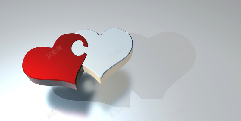 两颗心链接的3D模型psd设计背景_88icon https://88icon.com 3D模型 两颗心 伙伴 关系 心 情 方案 爱 脏 解决 谜 连接 题