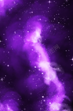 紫色银河系背景图背景