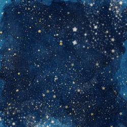 蔚蓝星空童话中的繁星高清图片