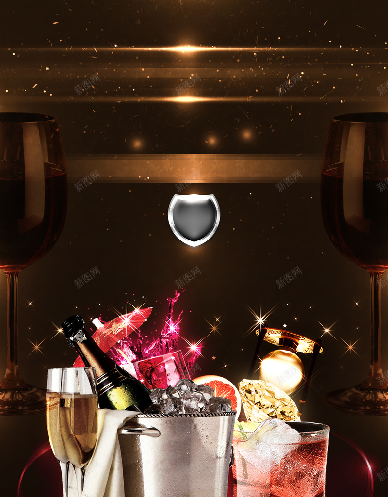 国外新年海报背景psd设计背景_88icon https://88icon.com 国外新年海报设计图片下载 海报 激情 狂欢 美女海报 美酒 跨年夜 香槟