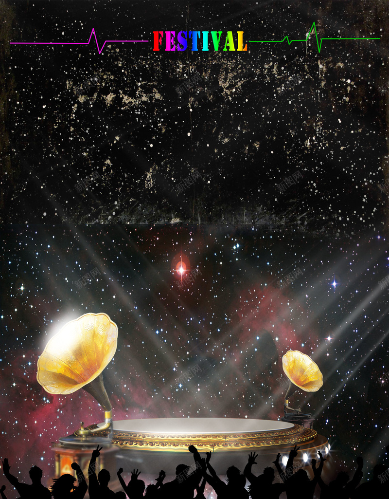 动感时尚音乐海报背景大全psd设计背景_88icon https://88icon.com 人物 剪影 动感 动感海报 动感背景 海报 激情 狂欢 背景 舞台 音乐 音乐素材 黑色