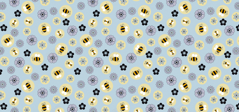 可爱卡通小蜜蜂纹理psd设计背景_88icon https://88icon.com 卡通 可爱 小蜜蜂纹理 海报banner 纹理 质感 黄色