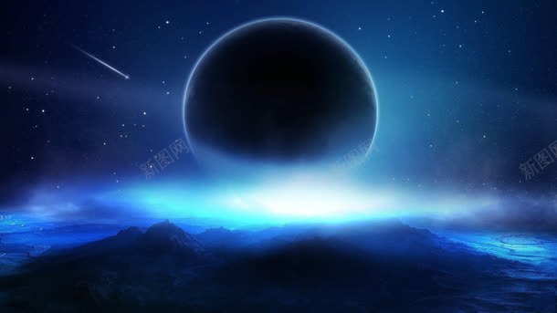 银河系式桌面壁纸背景