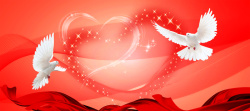 红心舞台护士护士节浪漫红色海报背景高清图片