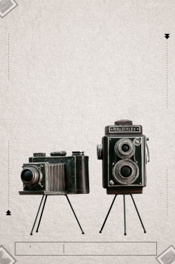 复古产品相机背景