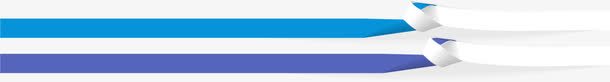 蓝色线条横幅png免抠素材_88icon https://88icon.com 丝带横幅 清新绸带 简约线条 缎带标签 蓝色横幅 装饰图案