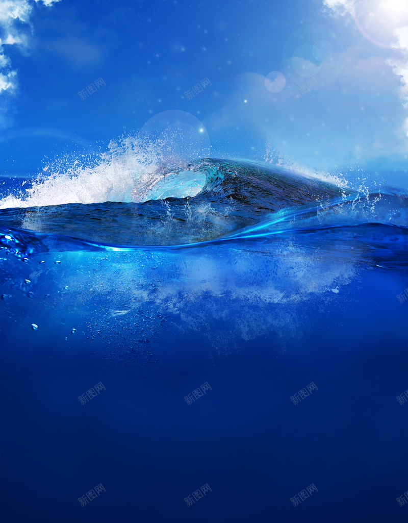 蓝色深海海洋背景图psd设计背景_88icon https://88icon.com 产品背景图 户外运动 海洋 海洋背景 深海 深海背景 蓝色 蓝色海洋