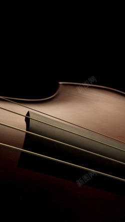 交响乐乐器大提琴乐器h5背景高清图片