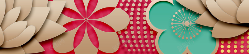 2018年狗年3D海报psd设计背景_88icon https://88icon.com 2018年 3D 中国年 创意新年 创意狗年 大气 新年 新春 时尚 春节背景 狗年 立体花卉 质感