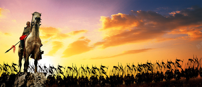 黄昏落日背景jpg设计背景_88icon https://88icon.com 军队 商务 天空 战马 海报banner 科幻 科技 黄昏落日背景