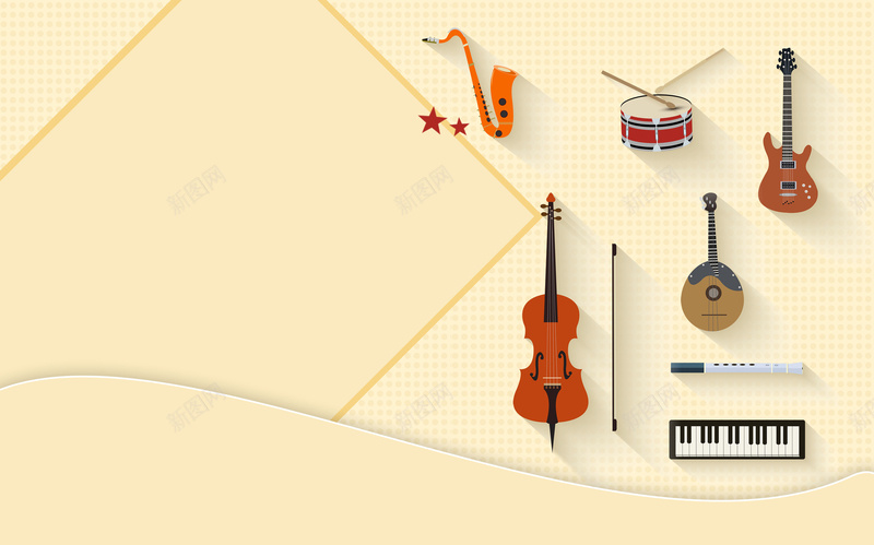 黄色矢量卡通乐器培训招生海报背景jpg设计背景_88icon https://88icon.com 兴趣班 大提琴 少儿艺术 少儿艺术班 火热招生 火爆招生 艺术培训 艺术招生 音乐培训 音乐班