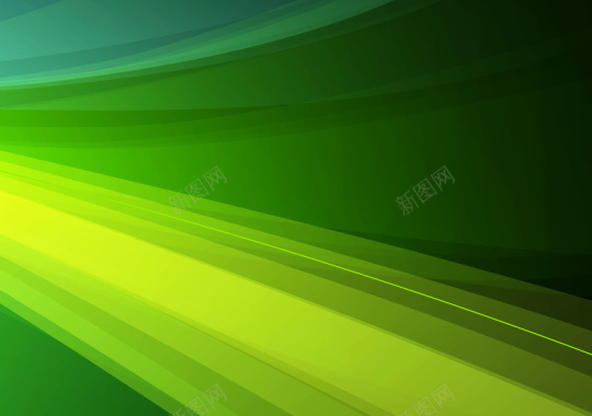 抽象绿色射线性光束矢量背景背景