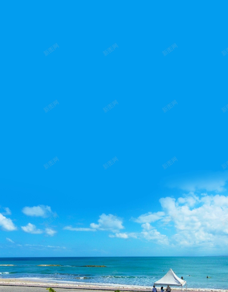 带上家人去旅行海报背景jpg设计背景_88icon https://88icon.com 十一 国庆游 带上家人去旅行 旅游海报 旅行社 沙滩 海岛风景 特惠活动 蓝色天空 限时签证