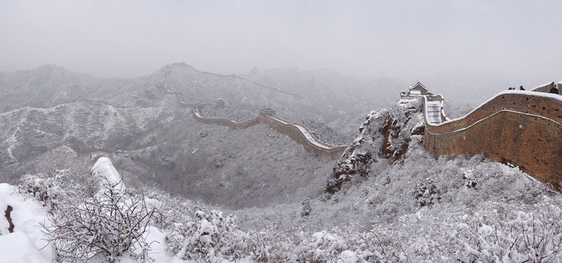 淘宝背景jpg_88icon https://88icon.com 摄影 海报banner 长城 雪景 风景