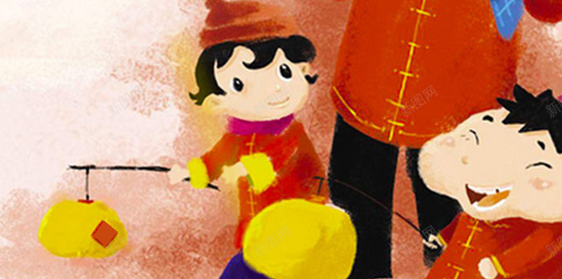 过新年大年初一拜年H5背景jpg设计背景_88icon https://88icon.com H5背景素材 中国风 喜庆 大年初一 拜年 新春 欢庆 灯笼 画轴 过新年