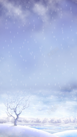 下雪天雪景漫天大雪雪花H5高清图片