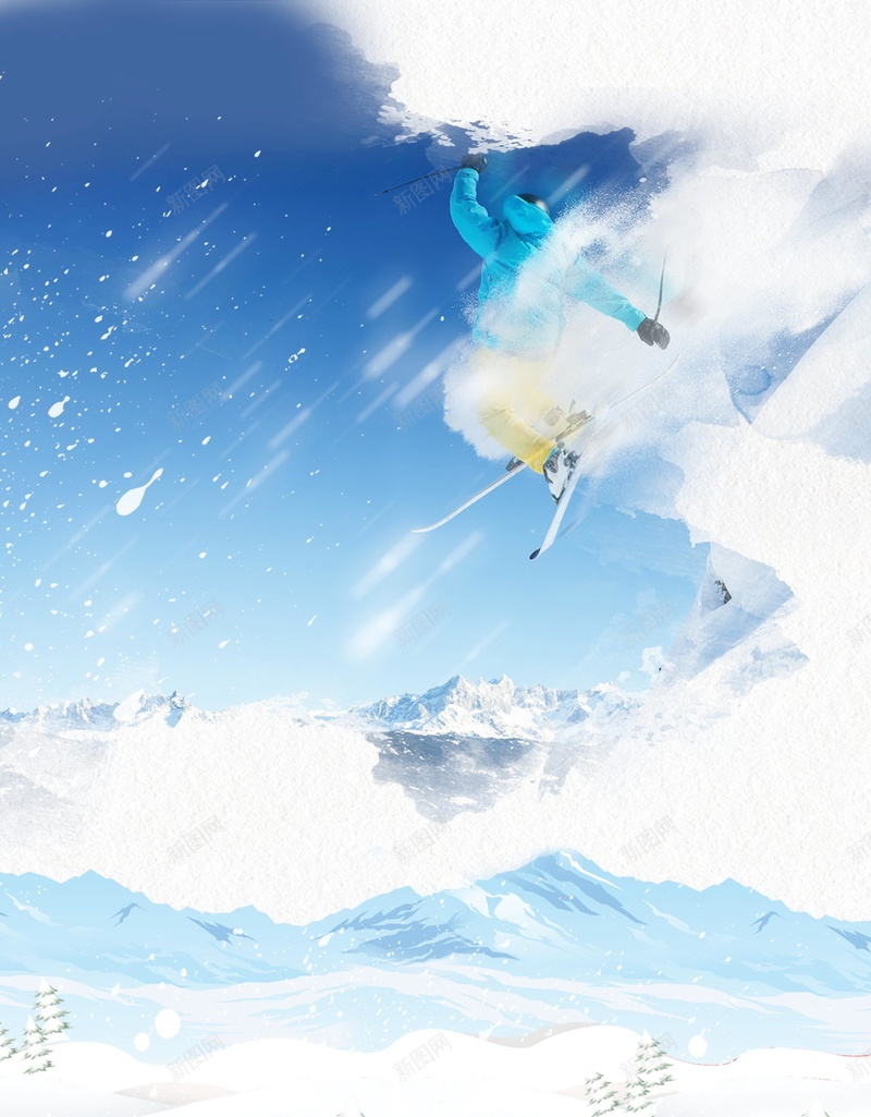 清新冬季滑雪运动海报背景psd设计背景_88icon https://88icon.com PSD源文件 PSD素材 下雪 冬天 冬奥会 冬日 分层文件 唯美 大雪 清新 滑雪 滑雪培训 滑雪活动 滑雪运动 背景模板 背景海报 背景素材 雪地 雪山登顶 雪景 高清背景