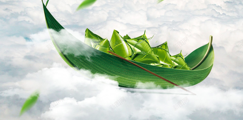 清新白云粽叶船端午节大气H5背景psd设计背景_88icon https://88icon.com H5背景 大气 清新 白云 端午 端午节 粽叶 粽子 船 节日 蓝色 飞机 龙舟
