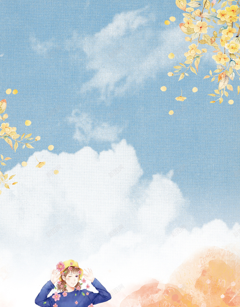 你好秋天手绘小清新服装促销PSD分层背景psd设计背景_88icon https://88icon.com 你好秋天 女孩 家居 小清新 手绘 新品上市 服装 海报 秋天 秋季 秋装上市 落叶 黄叶