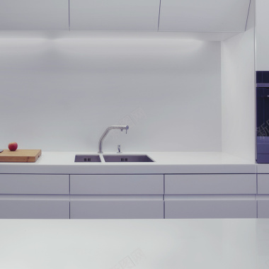 现代化家居厨房家电主图背景背景