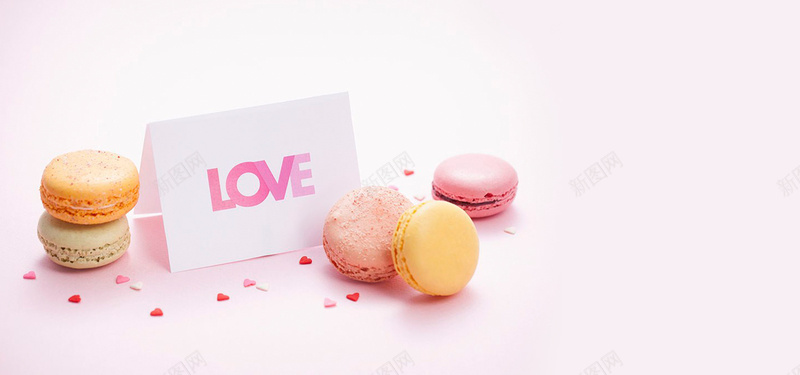 粉色浪漫马卡龙背景psd设计背景_88icon https://88icon.com 五彩缤纷 促销 开心 浪漫 海报 甜品 粉色 背景 食物 马卡龙