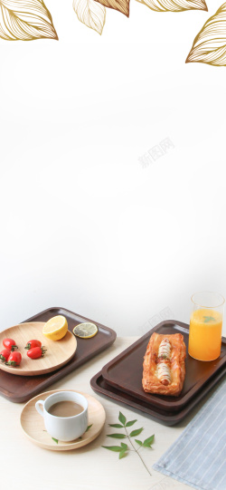 早餐广告营养早餐宣传海报高清图片