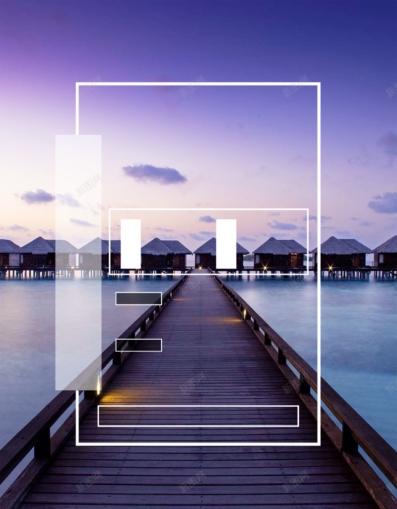 马尔代夫风景旅游宣传海报背景psd设计背景_88icon https://88icon.com 摄影 风景 风景旅游 马尔代夫
