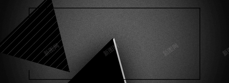 三角几何促销季渐变黑色bannerpsd设计背景_88icon https://88icon.com 促销海报 换装 新品海报 时尚 秋天 秋季上新 秋季促销 秋季女装上新 秋季海报 秋装上新 首页海报