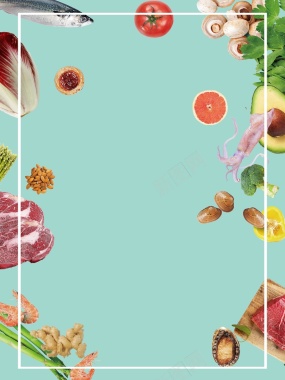 蔬果水果背景模板背景