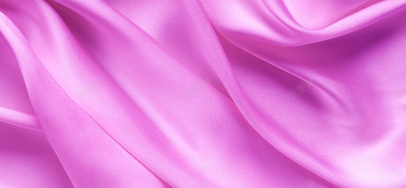 粉色丝绸质感banner背景