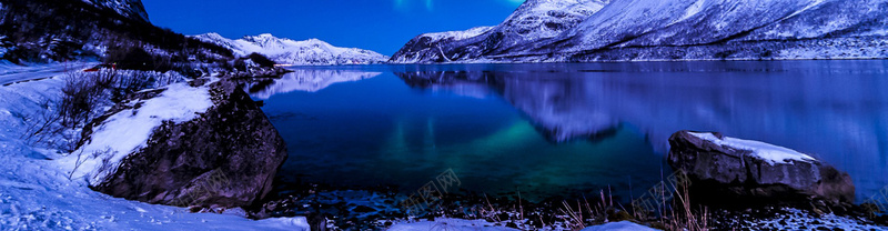 风景背景bannerpsd_88icon https://88icon.com 冬天 摄影 水 海报banner 自然 雪花 风景