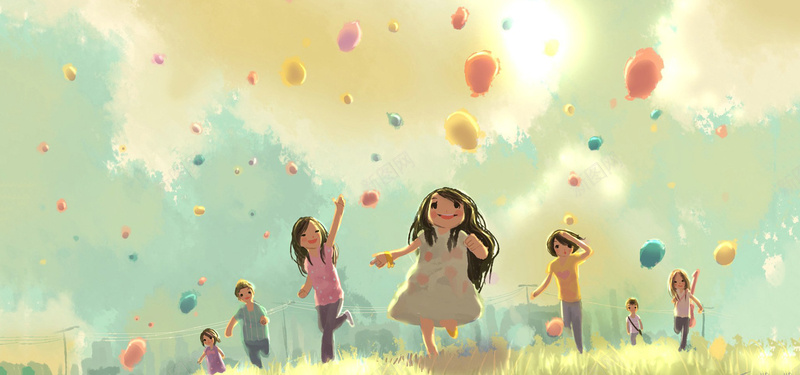 小清新手绘儿童玩耍背景jpg设计背景_88icon https://88icon.com 儿童玩耍 卡通 小清新 手绘 手绘孩童 欢乐 海报banner 童趣